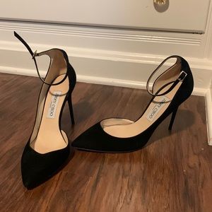 Jimmy Choo D’orsay suede pumps
